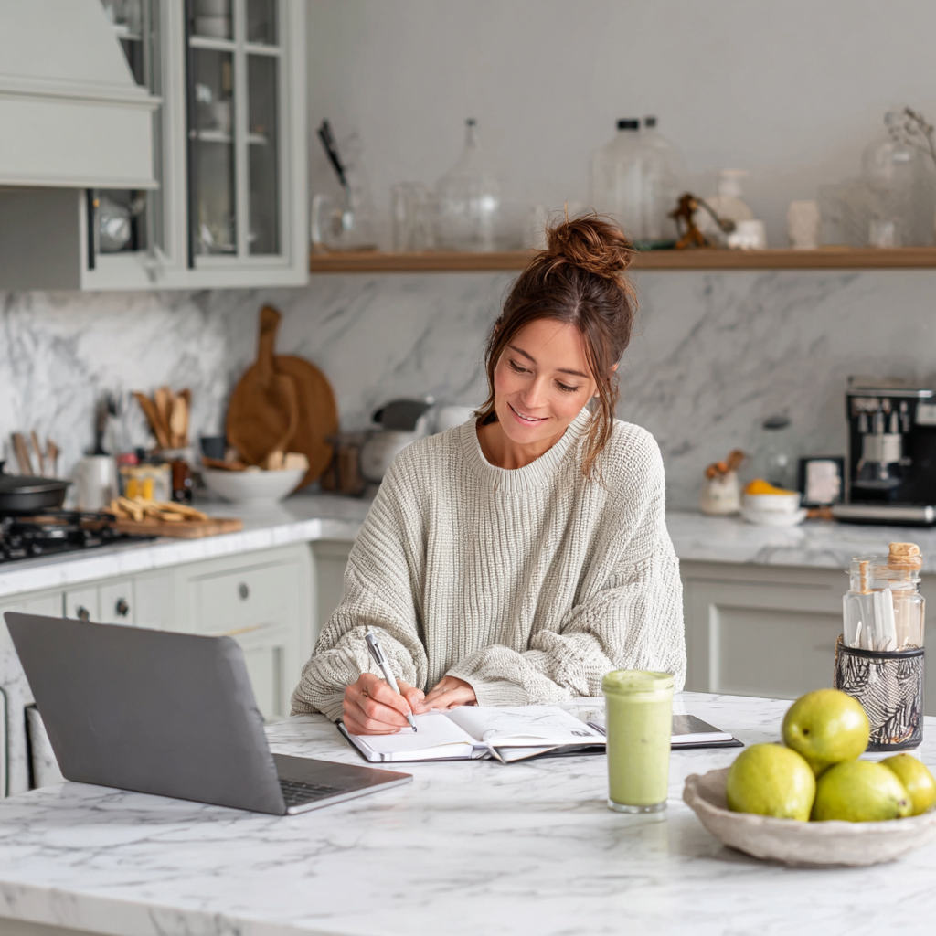 Heti étkezési terv illusztráció